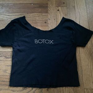 BOTOX Rhinestone off the shoulder